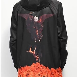 ripndip hell pit black coaches jacket